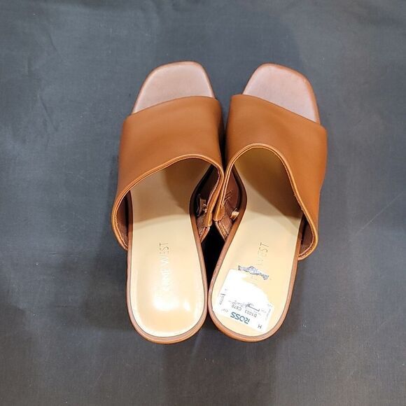 BRAND NEW NINE WEST PEEP TOE SLIPPERS WEDGE PLATFORM SANDAL - Picture 7 of 16